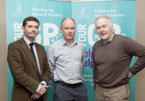 Dr Pat Daly, Dr Frank Clarke & Dr Muiris de Bhulbh